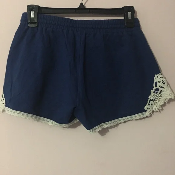 Freshman blue lace lounge shorts - Picture 2 of 4